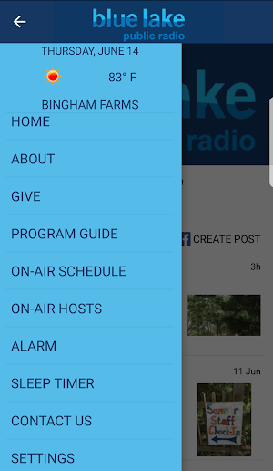 Blue Lake Public Radio Screenshot 1