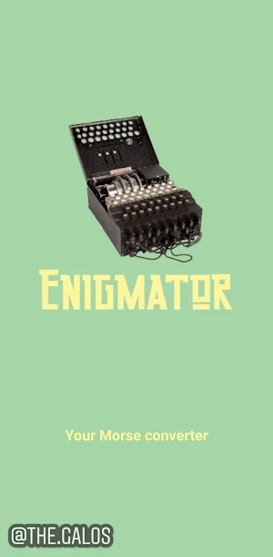 Enigmator - Morse Converter Screenshot 1