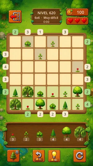 Forest Watch: Puzzle de Logica Screenshot 1