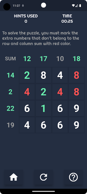 Sumplete: Sum delete Screenshot 3