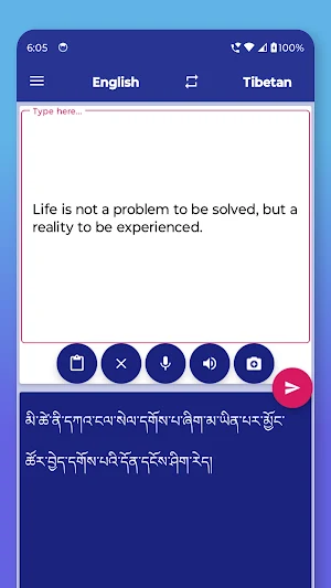 Tibetan English Translator Screenshot 2