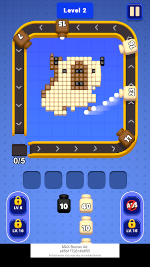Cube Flow Shooter - Pixel Out Screenshot 0
