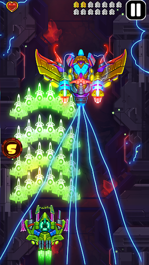 Galaxy Wing: Mechworm Crisis Screenshot 2