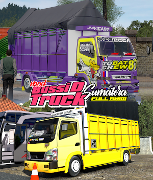 Mod Bussid Truck Sumatra Full Anim Screenshot 0