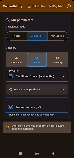 CementMix Screenshot 3