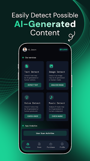 DetectEx AI- Content Detector Screenshot 1