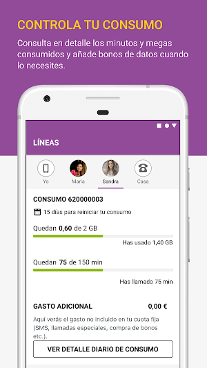 Mi JOi - Área de cliente Screenshot 1
