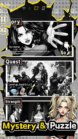 Doomsday: Survive with Her Screenshot 1
