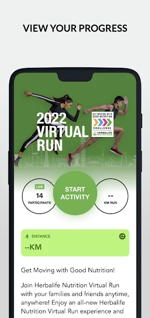 Herbalife Nutrition VirtualRun Screenshot 2