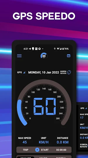 GPS Speedometer Pro - Odometer Screenshot 0