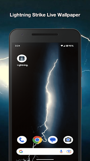 Lightning Strike Wallpaper Screenshot 3