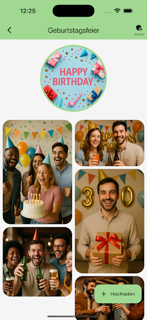 EventPics – share Event Photos Screenshot 1