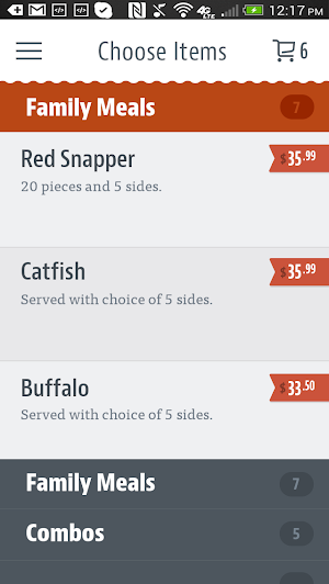 Snapper's Seafood Screenshot 2