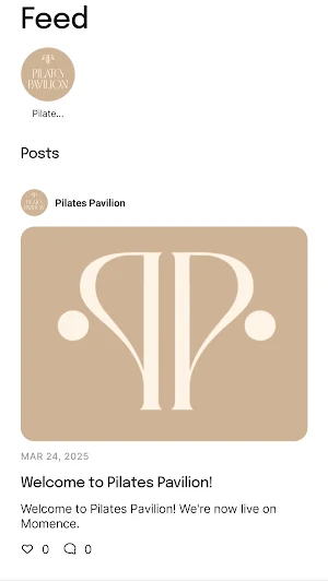 Pilates Pavilion Screenshot 2