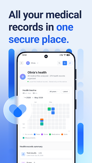 Replicoo: Medical Records App Screenshot 0