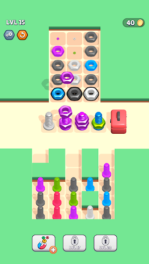Bolt Match 3D Screenshot 0