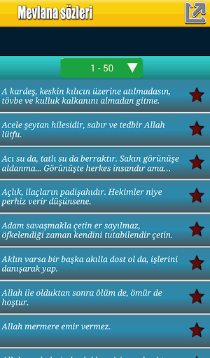 Mevlana Sözleri (Paylaşımlı) 2021 Screenshot 2