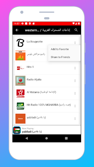 Radio Western Sahara: Stations Online FM, Arabic Screenshot 3