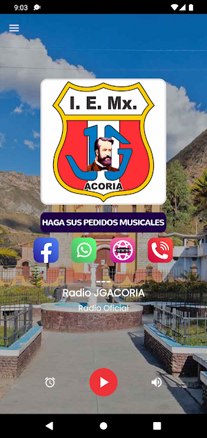 Radio JGACORIA Screenshot 1
