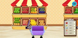 Supermarket Shopping Game Screenshot 0