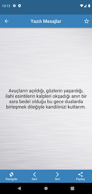Miraç Kandili Mesajları Screenshot 3