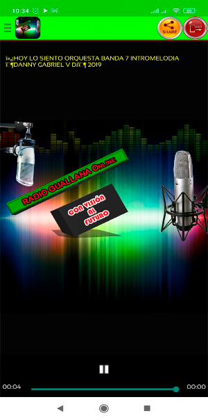 Radio guallana online Screenshot 3
