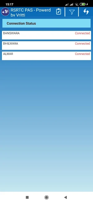RSRTC PAS Screenshot 3
