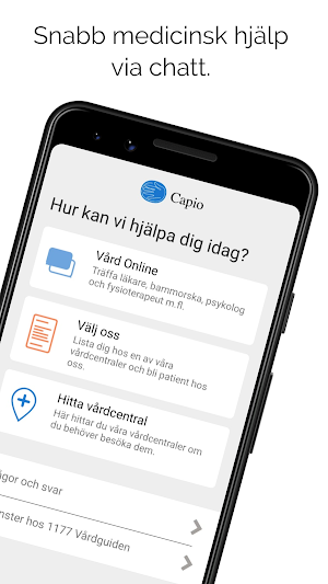 Capio - Vård för alla Screenshot 0