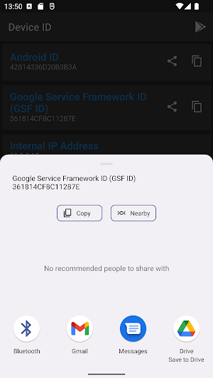 Device ID Screenshot 1