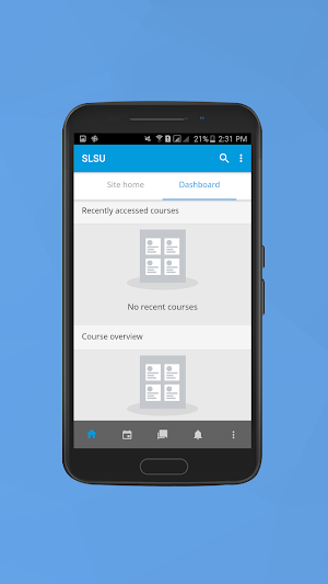 SLSU Learning Management System Screenshot 3