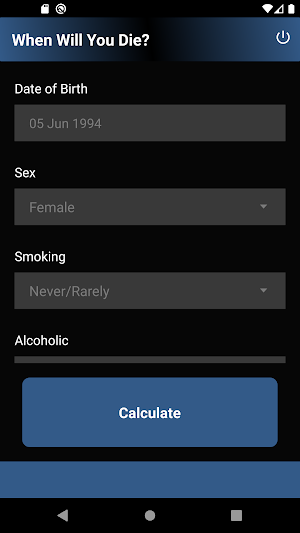 Death Date Calculator Life Prediction App Screenshot 3