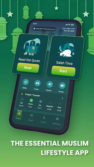 Muslim: Quran, Athan & Qibla Screenshot 0