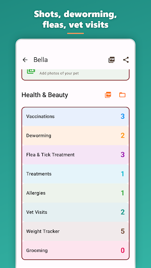 GentlePet: Pet Health Tracker Screenshot 2