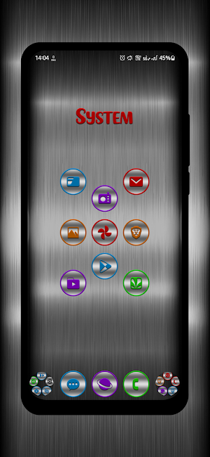 Steel Colors Icon Pack Screenshot 3