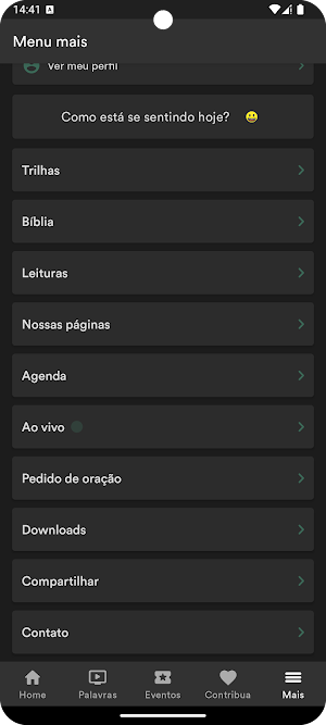 Família app Screenshot 2