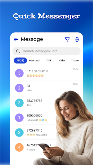 Quick Messenger Screenshot 0
