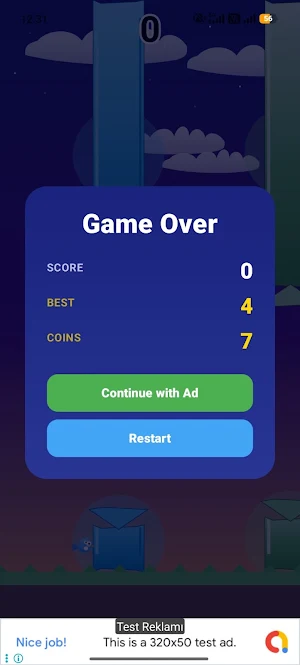 Sky Flutter Adventures Screenshot 2