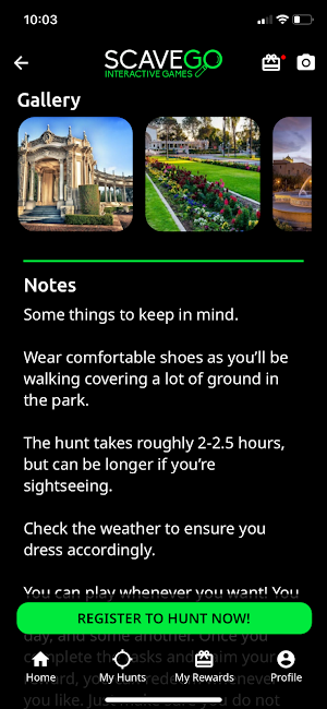 ScaveGo Hunts Screenshot 2