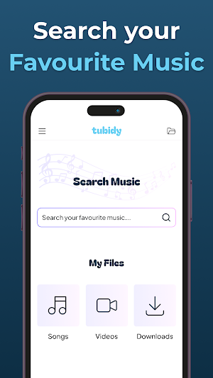 Tubidi MP3 Music Player Screenshot 0