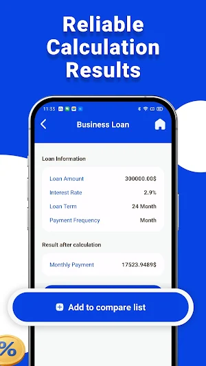 CalcWise Finance Screenshot 1