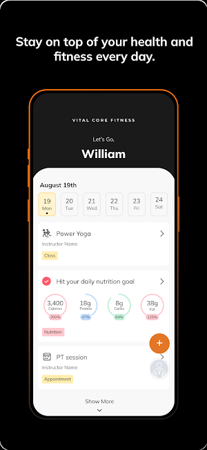 Vital Core Fitness Screenshot 1