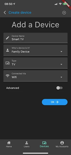 Home Badjr Screenshot 2