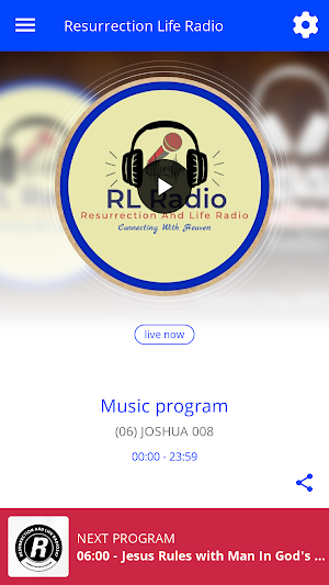 Resurrection Life Radio Screenshot 0