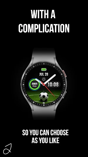 Simple Sport Watch Face Screenshot 1
