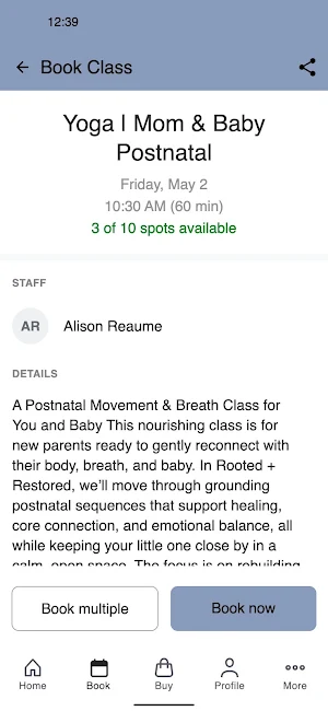 Habitual Wellness Club & Cafe Screenshot 2