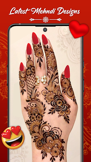 Easy Mehndi Design Henna App Screenshot 1