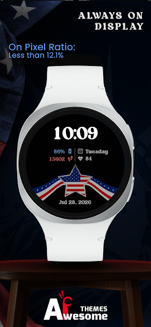 Liberty Independence WatchFace Screenshot 1