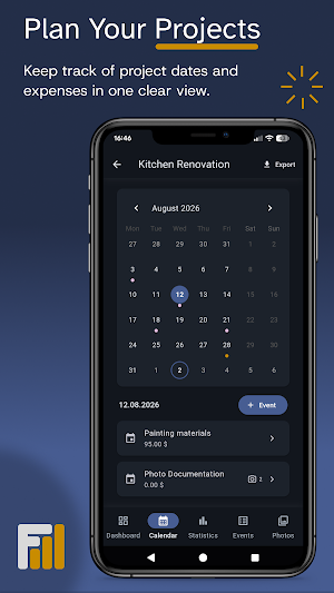 Fiscora: Budget & Cost Tracker Screenshot 2