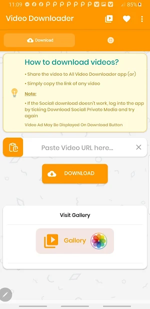 All Social Video Downloader Screenshot 0