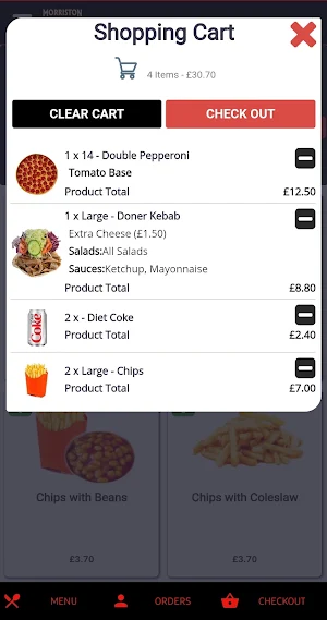 Morriston Pizza Kebab House Screenshot 3